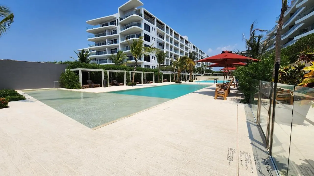 Apartamento En Morros Zoe Con Acceso Directo Al Mar En Cartagena 0*,